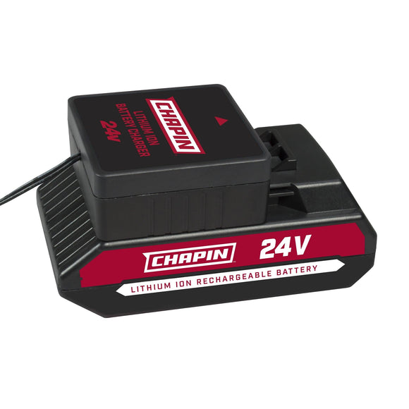 6-8238: 24-Volt Lithium-Ion Replacement Battery and Charger - Chapin International