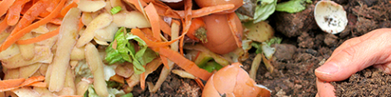 Composting soil