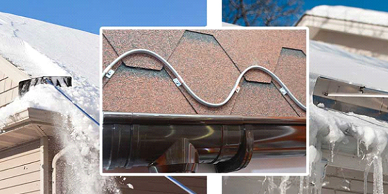Heater elements for roofing