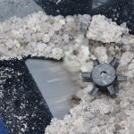 Chapin 82400B rock salt spreader gate with salt