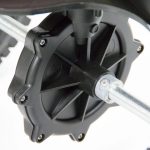 Chapin 8303C 100 Pound Contractor Turf Push Spreader gear box