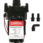 Chapin 6-9215 4 GPM, 60 PSI Self-Priming Diaphragm Water Pump top down parts
