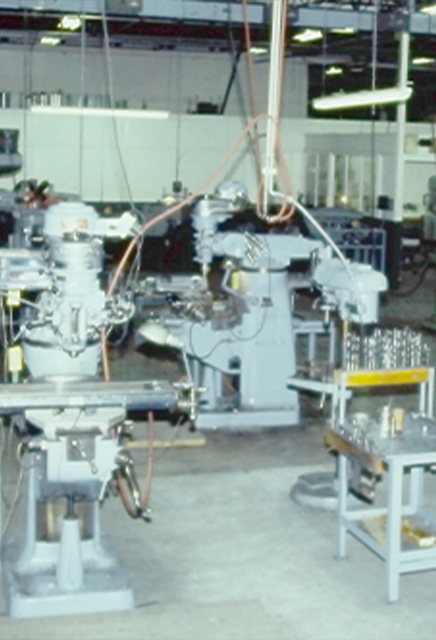 Manufacturing floor at Chapin in the 1970's