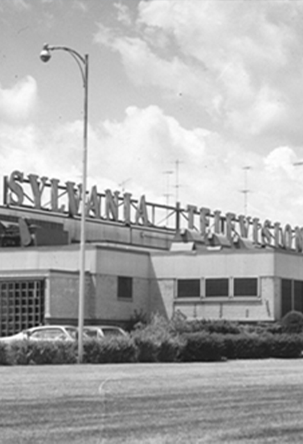 GTE Sylvania Television plant in Batavia, NY before Chapin moved in
