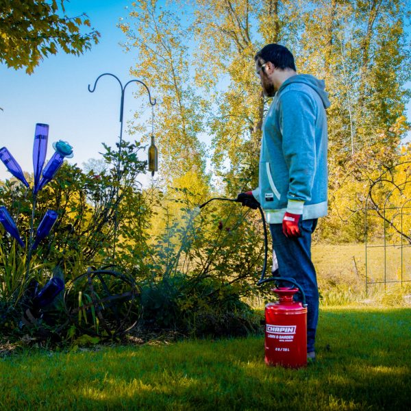 Chapin 31420 2 Gallon Tri-Poxy Steel Lawn & Garden Hand Pump Sprayer use