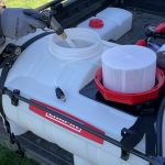 Chapin 97561 25 Gallon M.O.E. Sprayer filling with water