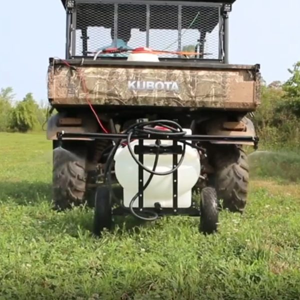 Chapin 97761E Mixes on Exit 25 Gallon ATV Sprayer in field