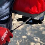 Chapin 84700A 25 Pound Professional Handheld, Waterproof, Bag Seeder handle