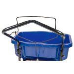 Chapin 8201A 80 Pound Residential Ice Melt Spreader with Baffles handle and bail