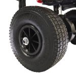 Chapin 81000A 80 Pound Residential Turf & Fertilizer Broadcast Spreader tire