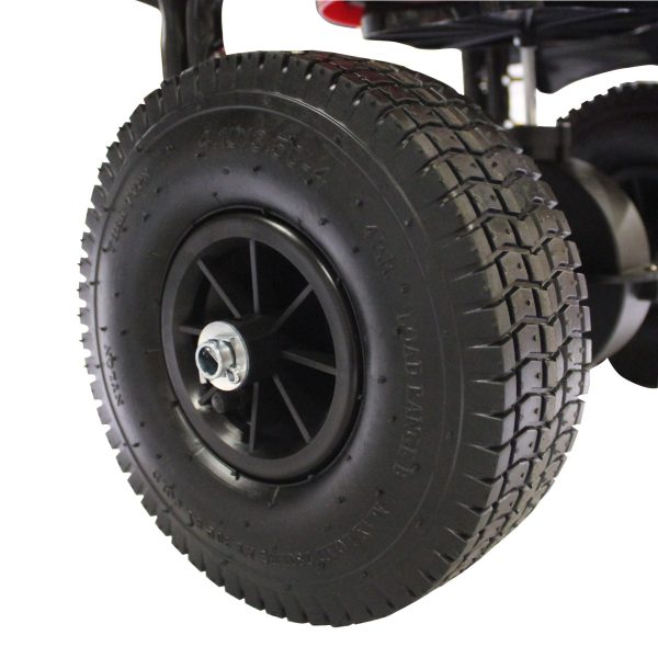 Chapin 81000A 80 Pound Residential Turf & Fertilizer Broadcast Spreader tire