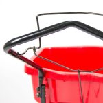 Chapin 8200A 80 Pound Residential Turf Push Spreader handle and bail