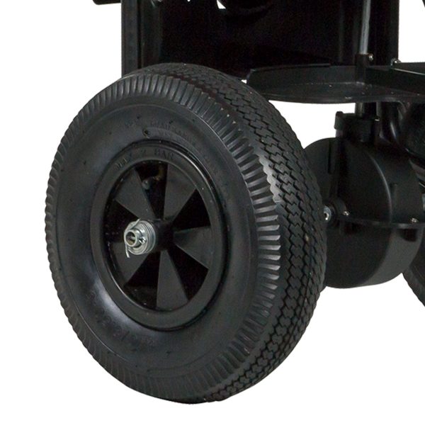 Chapin 8200A 80 Pound Residential Turf Push Spreader tire