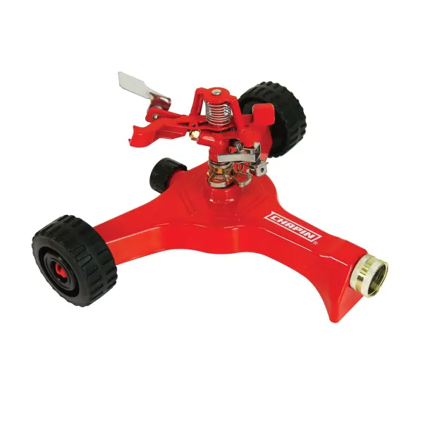 CLAMPinCARDLAND『東京タワー』PR-005 Chapin Adjustable 360° Metal Wheeled Impact Sprinkler - Chapin