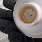 Chapin 2 Gallon watering can gasket detail in nozzle