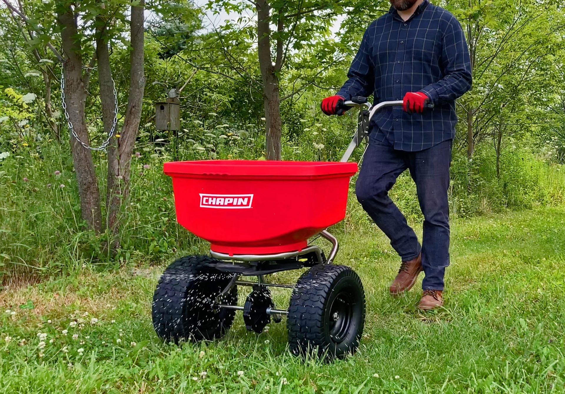 Chapin Spreaders for the Landscape Professional