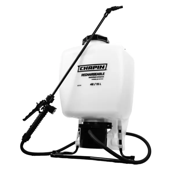 thumbnail image 2 of 4-Gallon Backpack Sprayer With Padded Shoulder Strap – Manual Garden Sprayer For Weeds, Pests & Watering 2 of 5