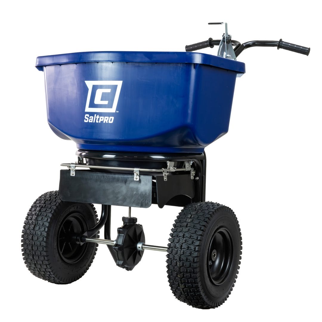 88400B-left Chapin 88400B professional commercial ice melt salt spreader