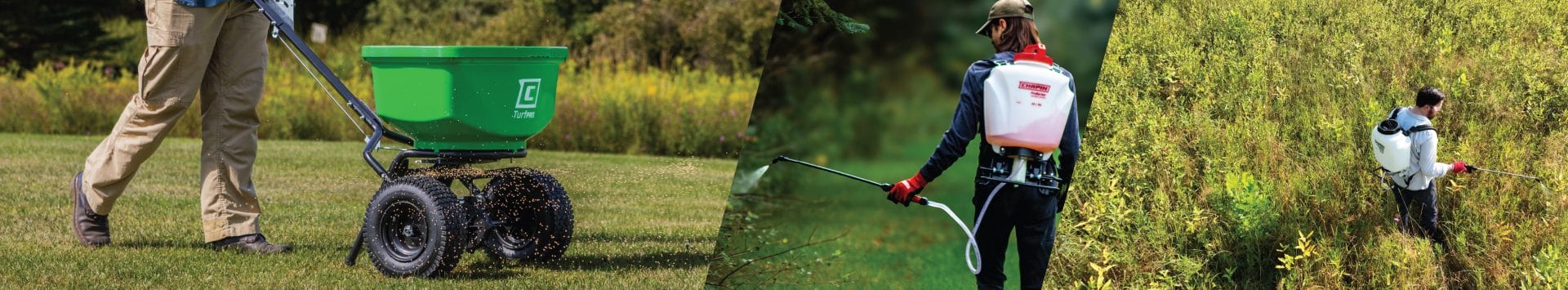 Chapin professional lawncare equipment, sprayers and spreaders