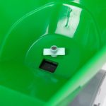 8706G Handheld Seeder Spreader gate opening and agitator