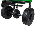89000A 80 lb Residential TurfPro Spreader gearbox and tires