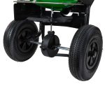 89200A 80 lb Residential Professional TurfPro Spreader tires and gearbox