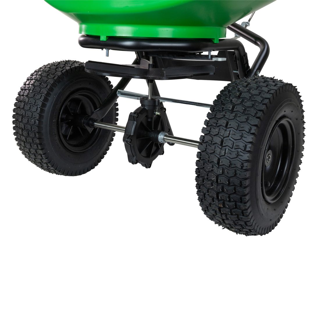 89303C-7 89303C 100 lb Contractor TurfPro Spreader tires and gearbox