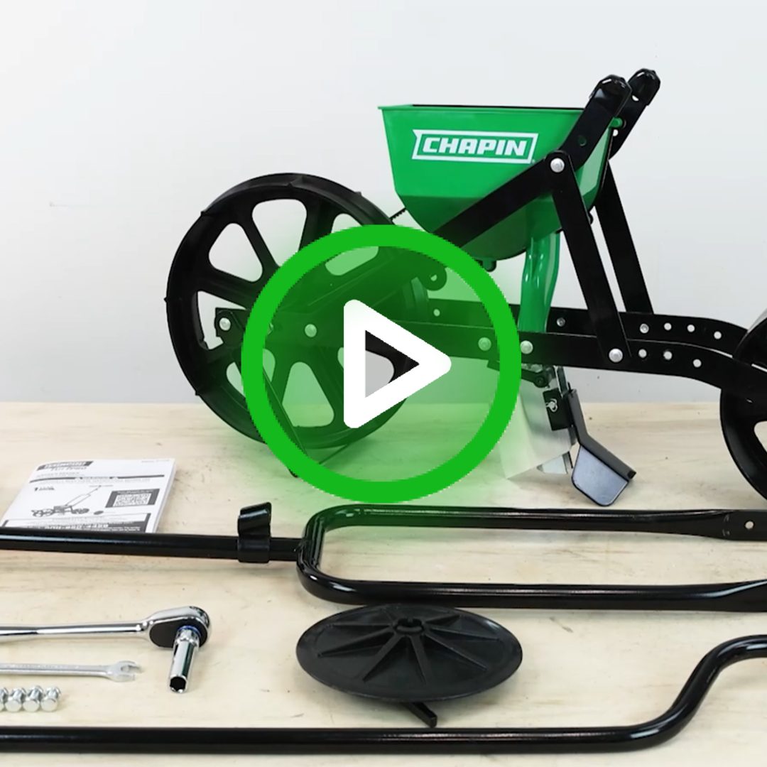 Chapin 8701G garden seeder assembly video thumbnail