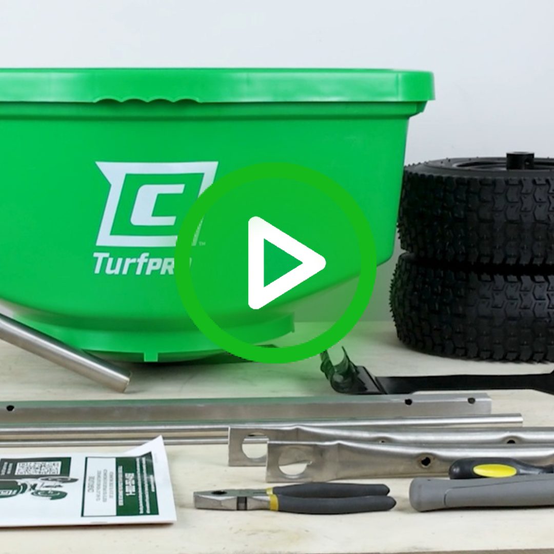 Chapin 89400C Contractor Professional Landscape TurfPro Spreader assembly video graphic