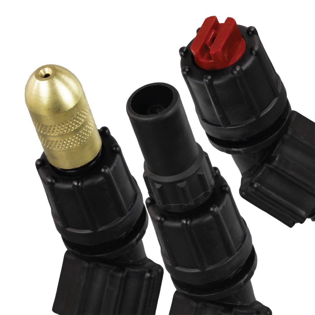 61800_-24 Chapin 61800 4 gallon backpack sprayer for gardens, lawns, and landscape - sprayer nozzles - adjustable brass, flat, and adjustable cone spry nozzles