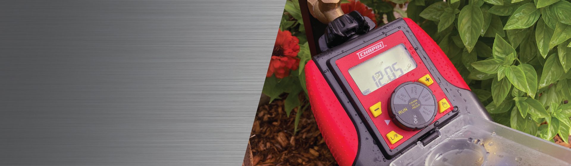 Chapin water timers for irrigation and lawn and garden watering