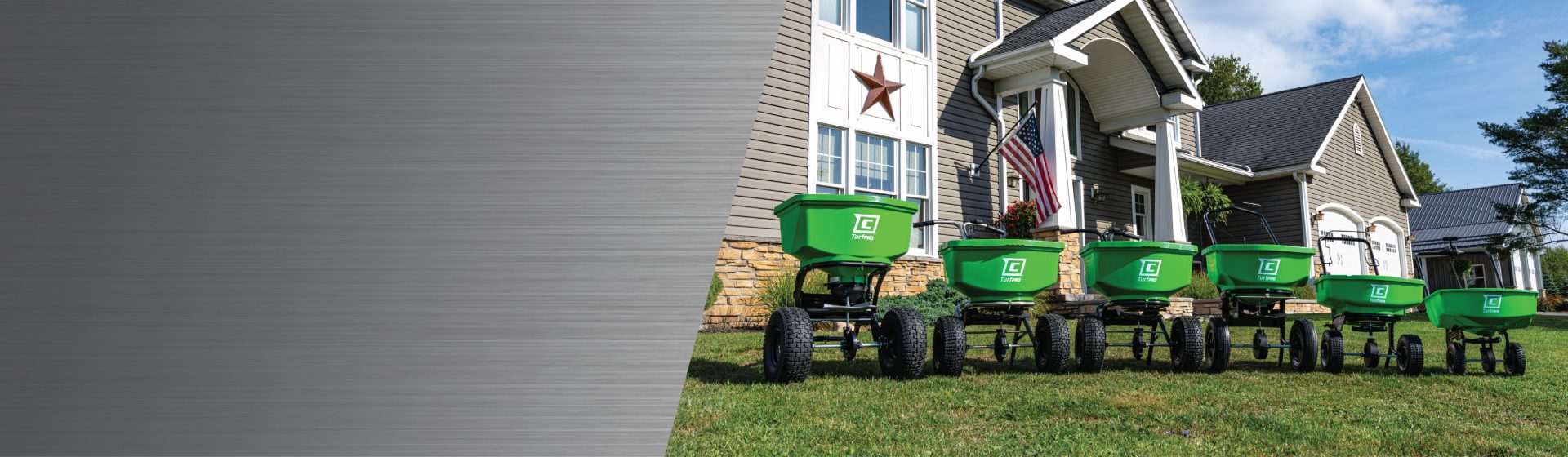 Chapin turf spreaders for lawn and landscape - models to fit the homeowner and professional landscapers