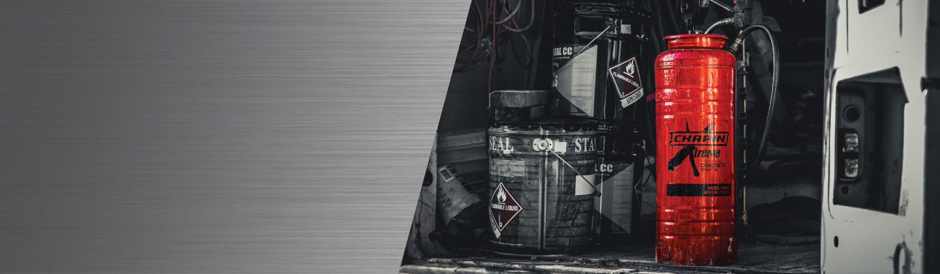 Shop all Chapin products graphic banner showing an Xtreme Concrete Sprayer
